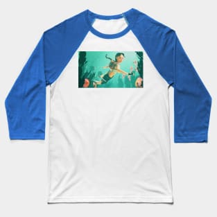 Tomb Raider - South Pacific Baseball T-Shirt